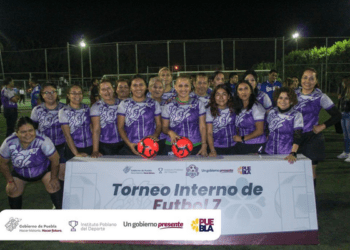 Promueven el deporte con torneo de secretarías