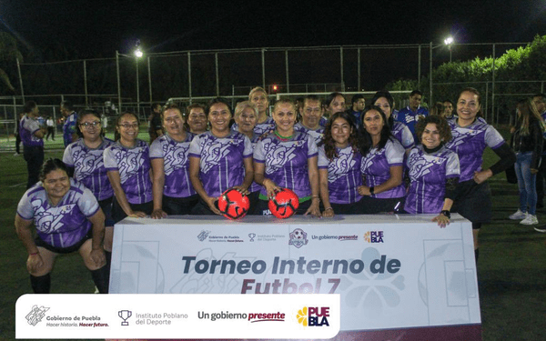 Promueven el deporte con torneo de secretarías