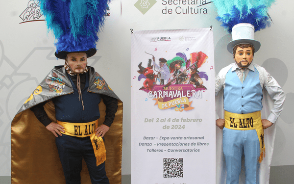 Presentan la “Primera Muestra Carnavalera de “Puebla”