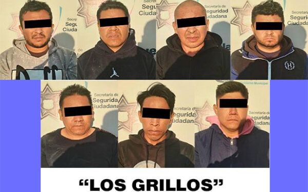 Detienen a ocho integrantes de la banda de «El Grillo», asaltantes de viviendas en Puebla