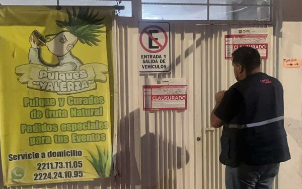 Negocios con venta no autorizada de alcohol son clausurados en la ciudad de Puebla
