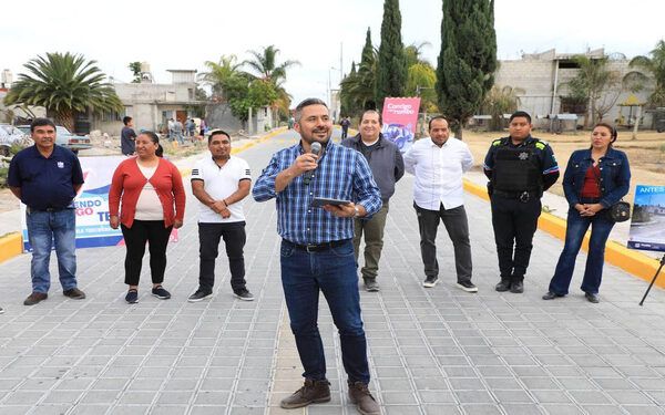 Entregan obras en Zacachimalpa