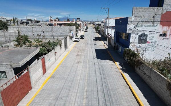 Inauguran calles en San Francisco Totimehuacan