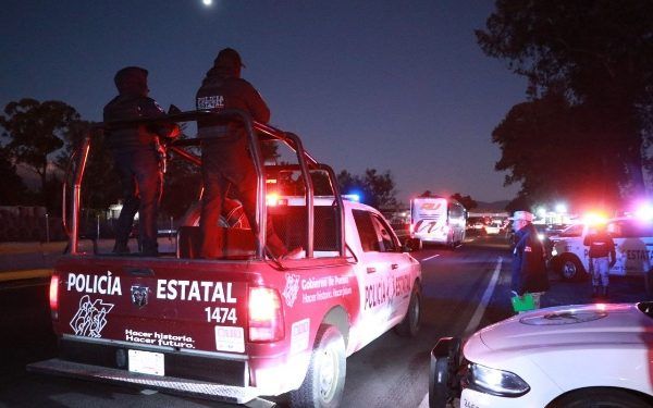Puebla y federación realizan operativo de seguridad en la autopista México-Puebla