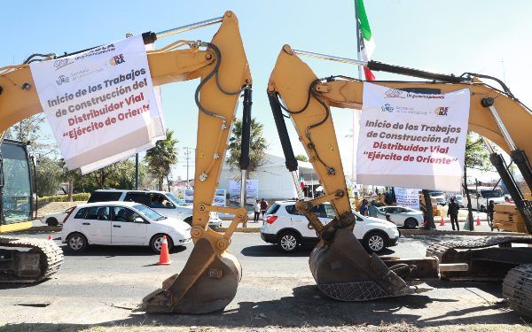 Inicia la construcción del Distribuidor Vial «Ejército de Oriente»