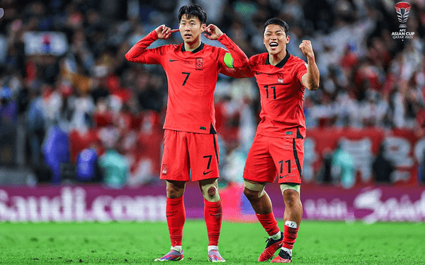 Corea del Sur clasifica a semifinales de la Copa Asiática con gol de Son