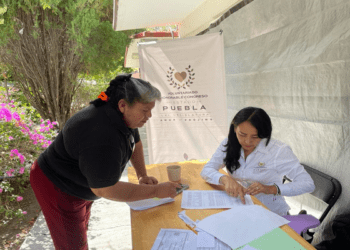 Voluntariado del Congreso de Puebla realiza Jornadas de Salud Visual en la Mixteca