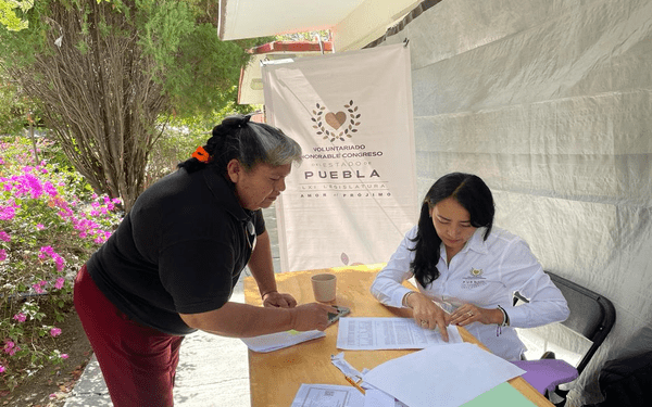 Voluntariado del Congreso de Puebla realiza Jornadas de Salud Visual en la Mixteca