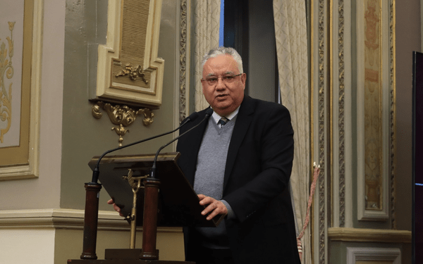 Secretario de Movilidad y Transporte comparece ante el Pleno del Congreso de Puebla