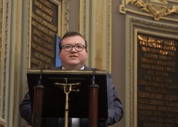 Titular de la Secretaría de Infraestructura comparece ante el Congreso de Puebla