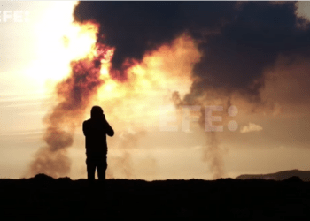 Islandia reporta nueva erupción volcánica