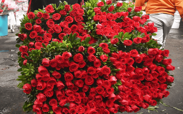 Baja venta de flores
