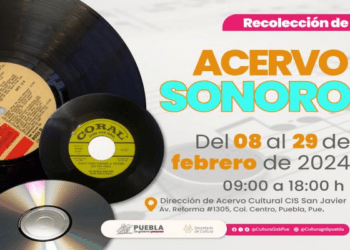 Secretaría de Cultura de Puebla invita a participar en la colecta de acervo sonoro