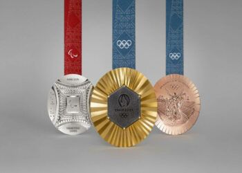 Presentan las medallas para los Juegos Olímpicos de París 2024