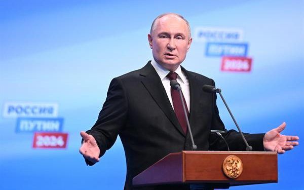 Putin arrasa en las elecciones rusas y tendrá su quinto periodo presidencial