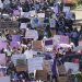 La marea púrpura toma las calles de Puebla durante el 8M