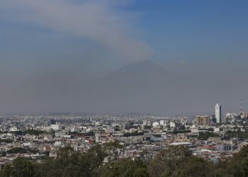 Calidad del aire se mantiene insatisfactoria por ceniza del Popocatépetl