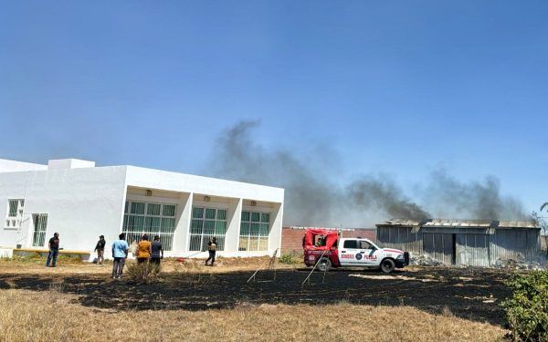 Sofocan incendio en hospital de Tepeaca