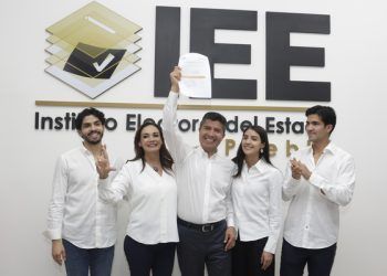 ¡Estoy listo! afirmó Rivera al registrarse en el IEE