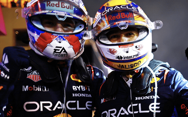Checo finaliza segundo y sube al podio en Bahréin