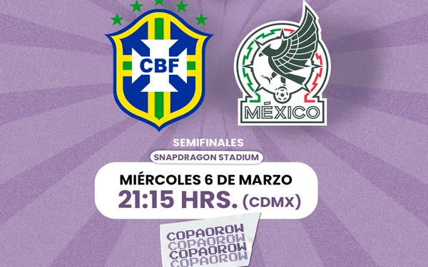 México busca hacer historia ante Brasil en la semifinal de la Copa Oro Femenina