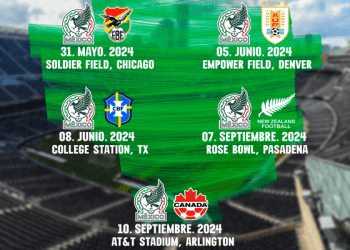 México enfrentará a Bolivia, Uruguay y Brasil previo a la Copa América 2024