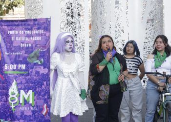 Marchas 8M en Puebla
