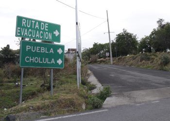 Ante actividad volcánica, repararán rutas de evacuación