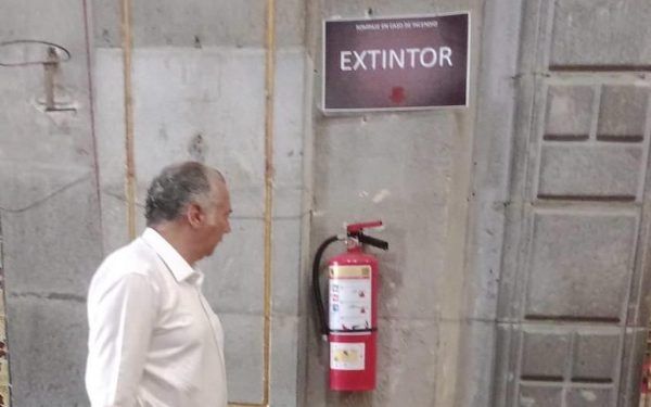Supervisan condiciones de seguridad en templos de Puebla capital