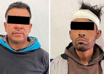 Detienen a dos robacables en Puebla tras persecución y balacera