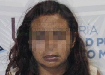 Agotada, la defensa de taquera canina