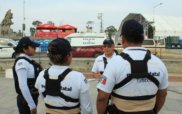 Mil 400 policías vigilarán la Feria de Puebla