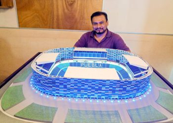 Carlos Rodríguez aplicó cariño y diseño a réplica
