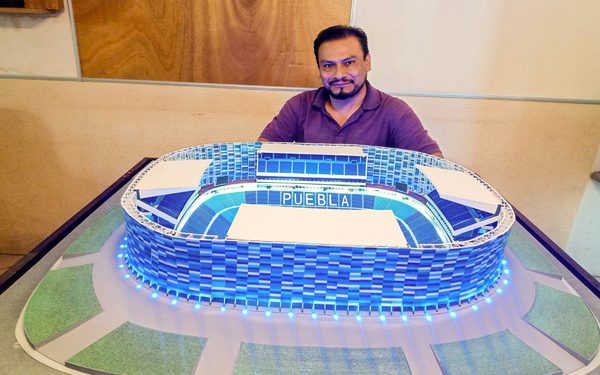 Carlos Rodríguez aplicó cariño y diseño a réplica