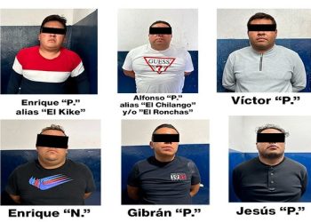 SSC Puebla detiene a implicados en robo a cuentahabiente