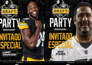 Leyendas de los Steelers visitarán México durante el Draft 2024 de la NFL