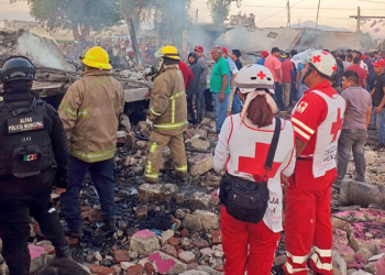 Explosión de polvorín en Santa María Moyotzingo deja tres muertos