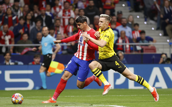 Atlético de Madrid logra ventaja mínima ante el Dortmund en Champions