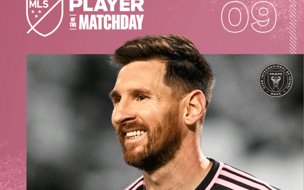 Messi gana su primer premio a jugador de la semana de la MLS