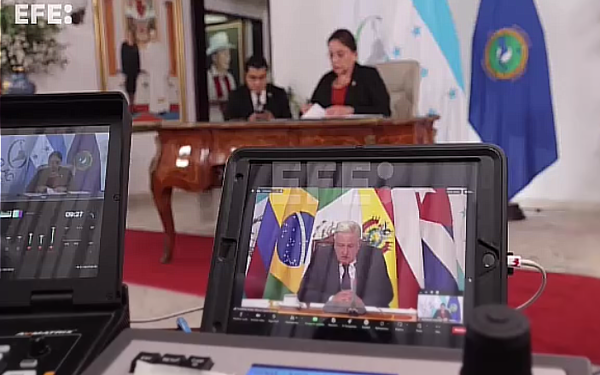 Celac realiza reunión virtual con respaldo a México