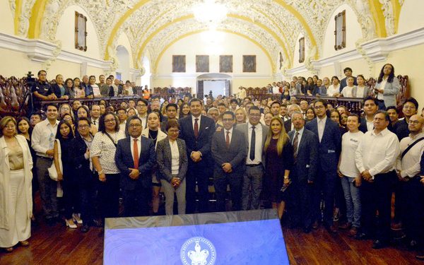 Alejandro Armenta presenta su plan de trabajo ante el Consejo Universitario BUAP