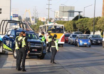 SSC Puebla realiza operativos en transporte público