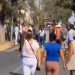 Se mantienen franeleros de la Feria de Puebla con previo listado y vigilancia de Tránsito municipal