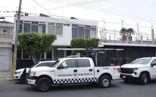 Catean FGR y Guardia Nacional inmuebles en Puebla capital y Morillotla