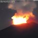 El volcán Popocatépetl registra lanzamiento de material incandescente