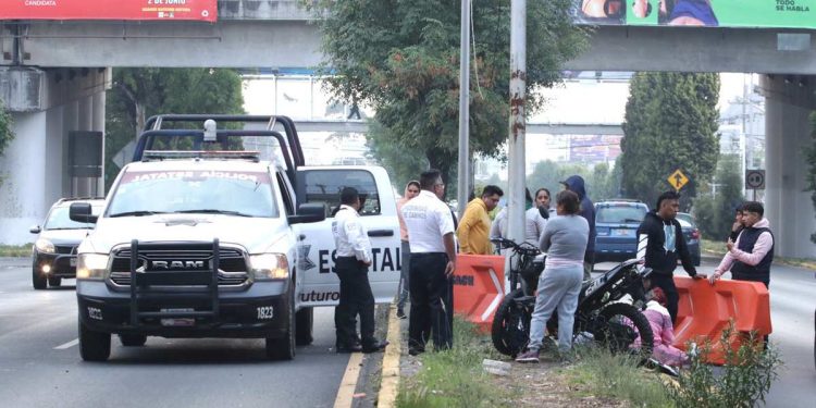 Motociclista perdió la vida al chocar en la Recta a Cholula