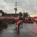Lluvias inundan calles de Puebla capital