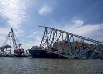 Localizan cuerpo de quinto trabajador muerto tras desplome de puente en Baltimore