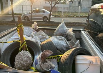 Realizan operativo contra apartado de lugares en el Centro Histórico