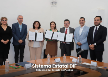 Firman acuerdo para fortalecer derechos de la niñez poblana